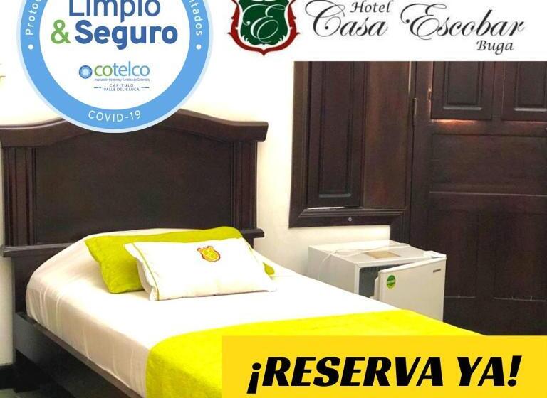 חדר סטנדרט יחיד, Casa Escobar Buga