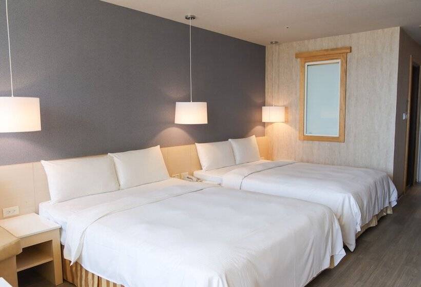 اتاق لوکس با چشم‌انداز, Kindness Hotel   Kaohsiung Guang Rong Pier