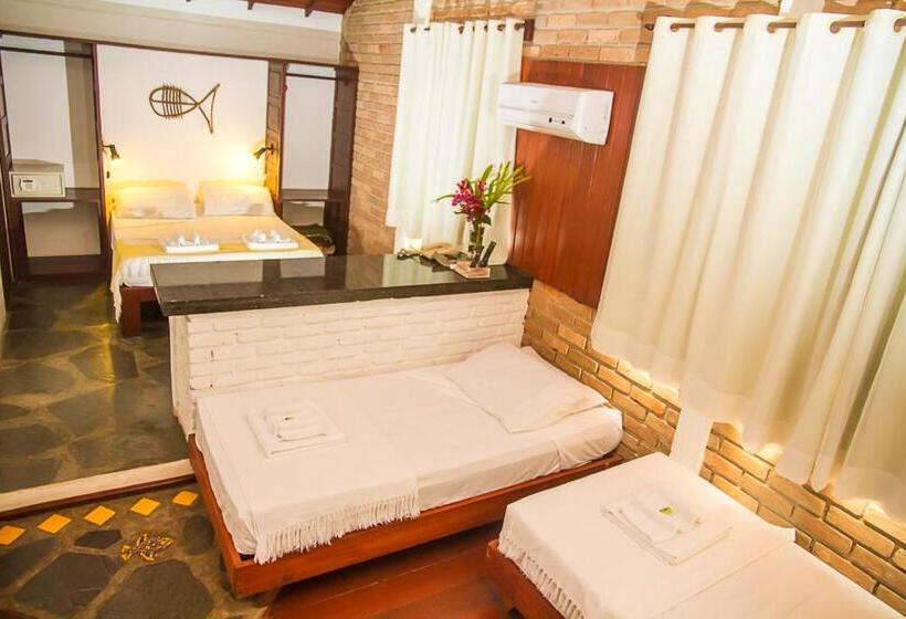 豪华家庭房间, Pousada Arraial Candeia