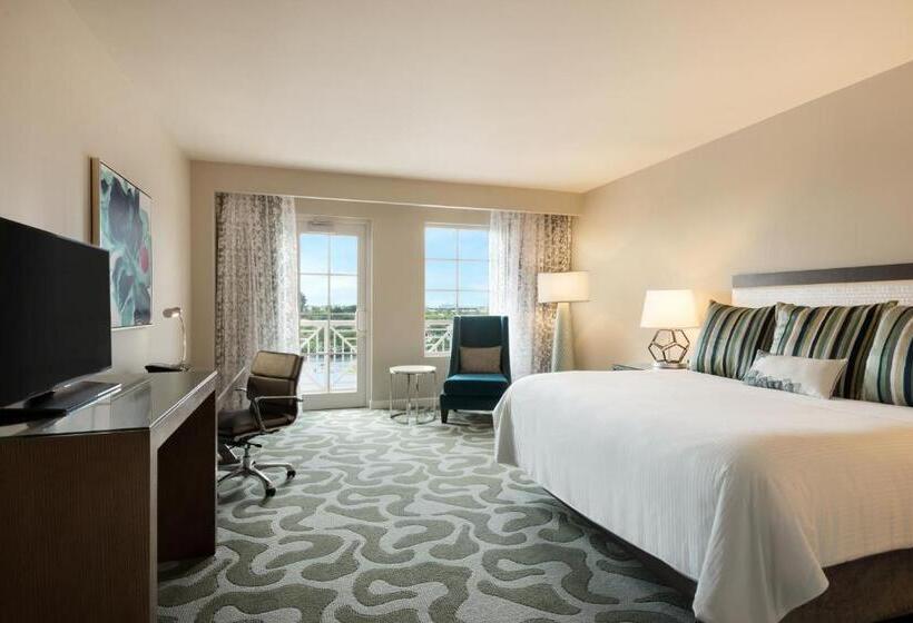 غرفة ديلوكس سرير كينج ذات إطلالة, Wyndham Grand Jupiter At Harbourside Place