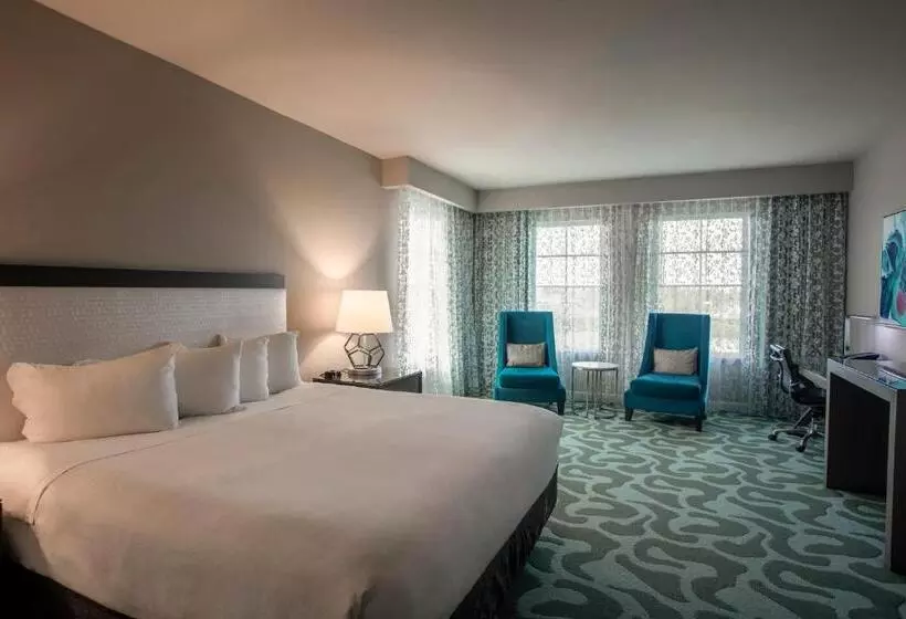 キングサイズベッドのデラックスルーム, Wyndham Grand Jupiter At Harbourside Place