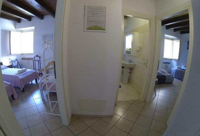 스탠다드 싱글 룸 공동욕실, R&b Ostello Degli Dei