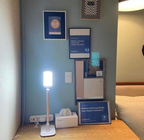 استودیوی استاندارد, Modern And Cozy Studio Near Airport Terminal 3