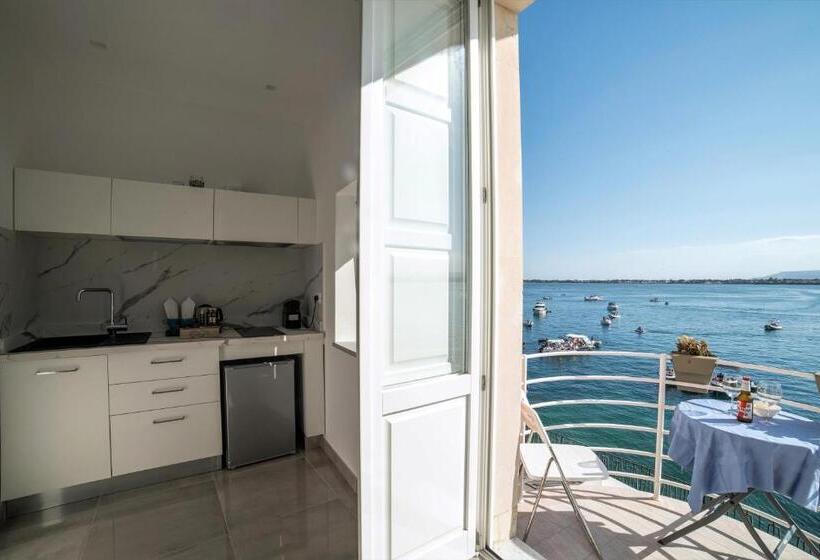 침실 1개 바다 전망 아파트, Panorama Alfeo