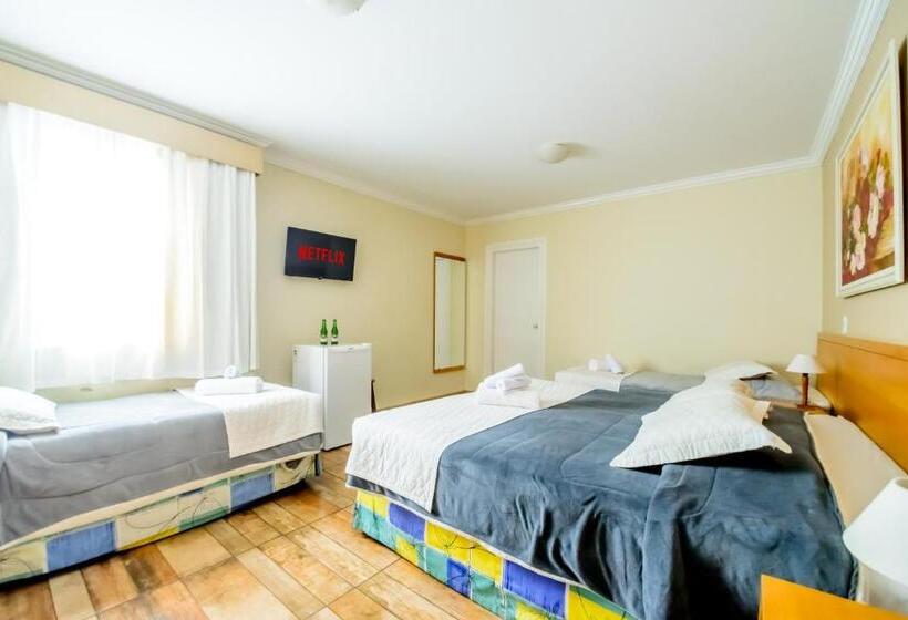 4인용 스탠다드 룸, Pousada Parque Das Flores