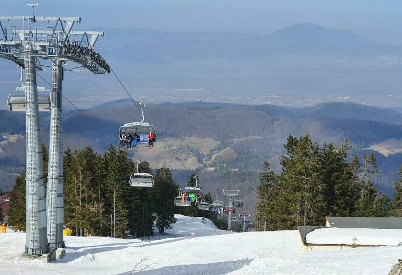 景色の見える一ベッドルームアパートメント, Apartament 2706 Alpin Resort, Etaj 7, Poiana Brașov