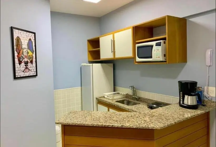 海の見える１ベッドルームアパートメント, Boulevard Riviera Flat   Vista Mar E Clube