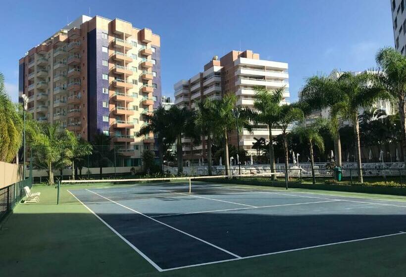 带1个卧室的带海景的公寓, Boulevard Riviera Flat   Vista Mar E Clube