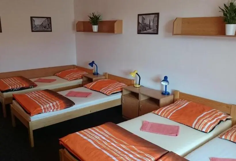 浴室共有スタンダード４人用ルーム, Penzion A Restaurace U Pošů