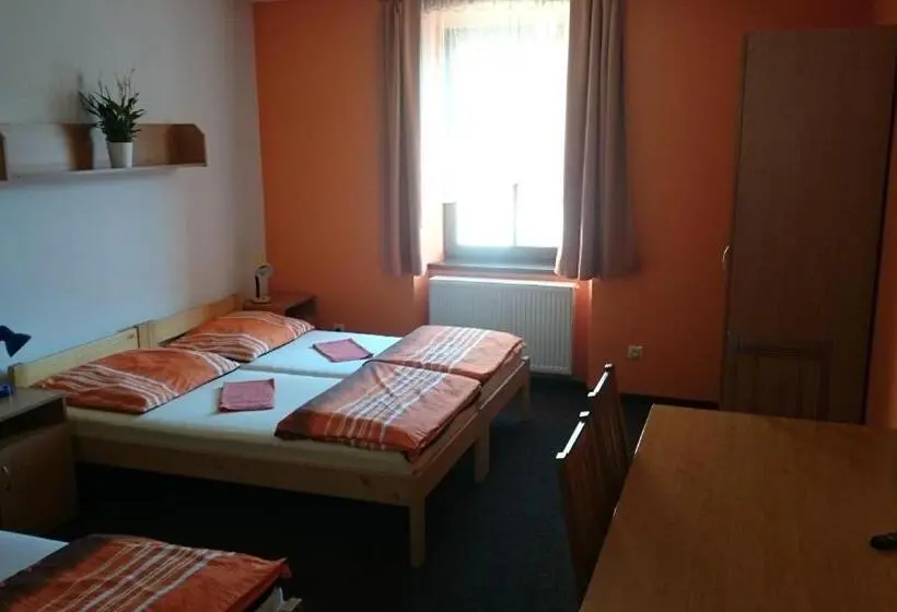浴室共有スタンダード４人用ルーム, Penzion A Restaurace U Pošů