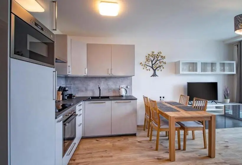 Huoneisto 1 Makuuhuone Näkymä, Aparthotel Klínovec Views