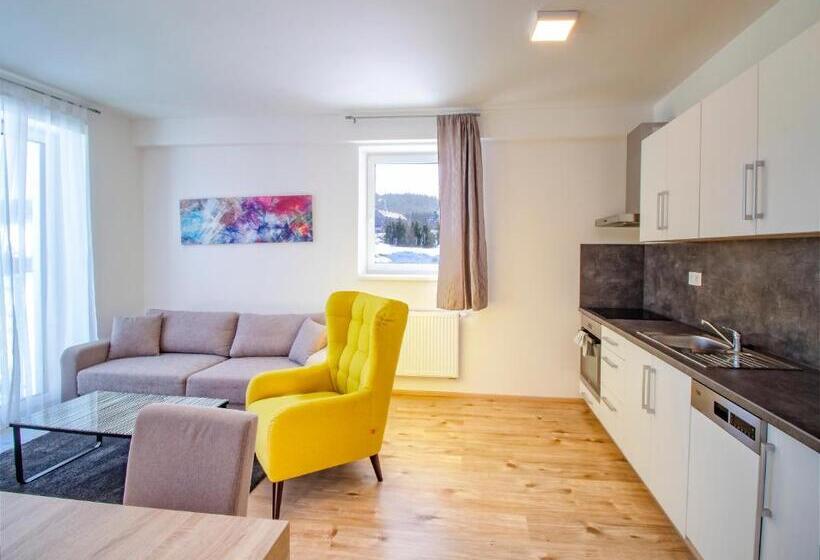 آپارتمان لوکس 1 خوابه, Aparthotel Klínovec Views