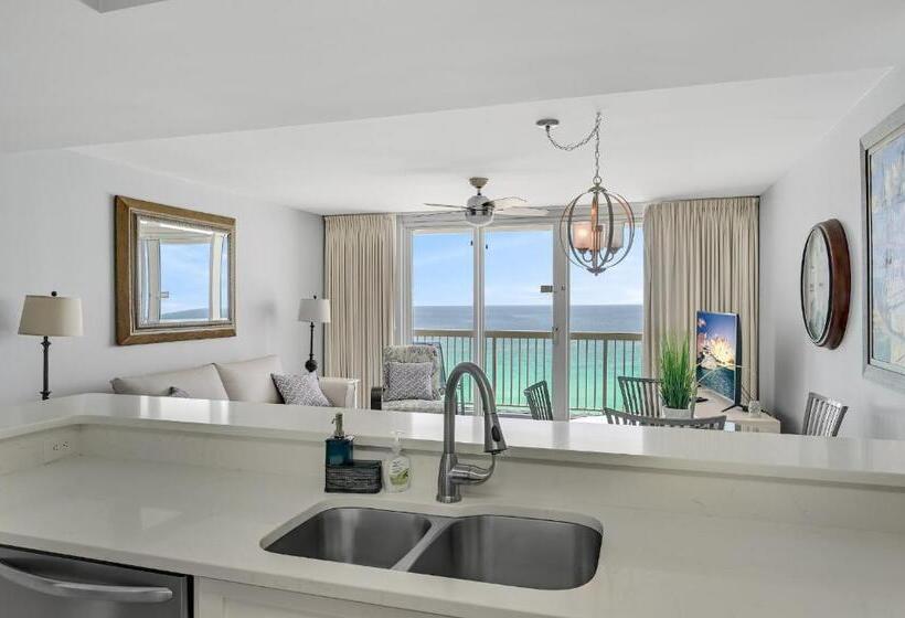 침실 1개 바다 전망 아파트, Pelican Beach Resort By Tufan