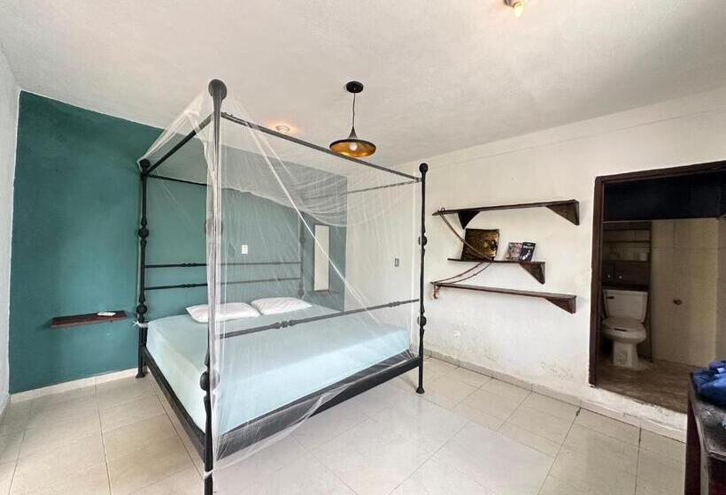 اتاق استاندارد با تراس, Black Jaguar Hostel