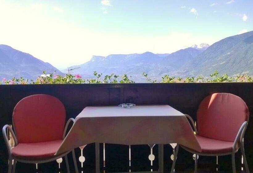 标准间带阳台, Garni Mühlanger