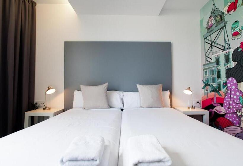 Chambre Standard avec Terrasse, St Christopher's Inn Barcelona