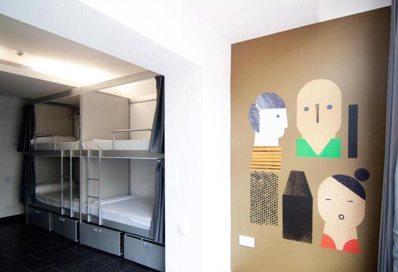 Lit en Chambre Partagée avec Salle de Bain Partagée, St Christopher's Inn Barcelona