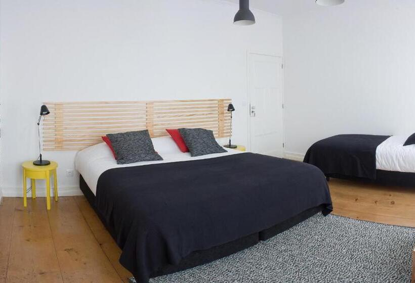 스탠다드 트리플 룸(3인실) 외부 욕실, Azorean Urban Lodge