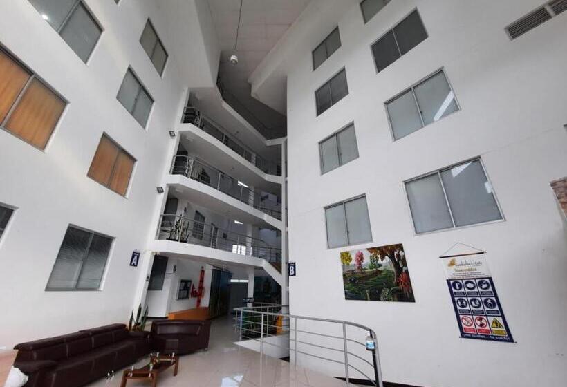 Семейный Номер Вид на Горы, Aparta Hotel Turístico A 2 Km Parque Del Café