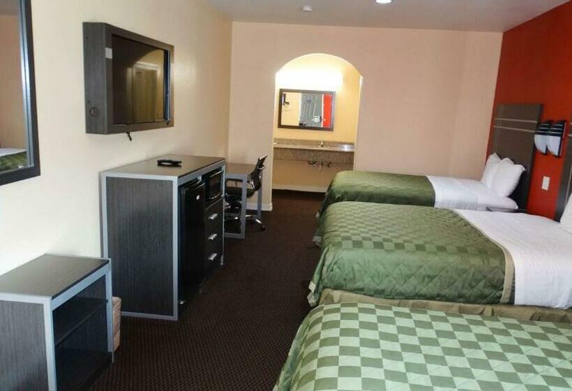 Dört Kişilik Standart Oda, Motel 6 Houston, Tx – Willowbrook Mall