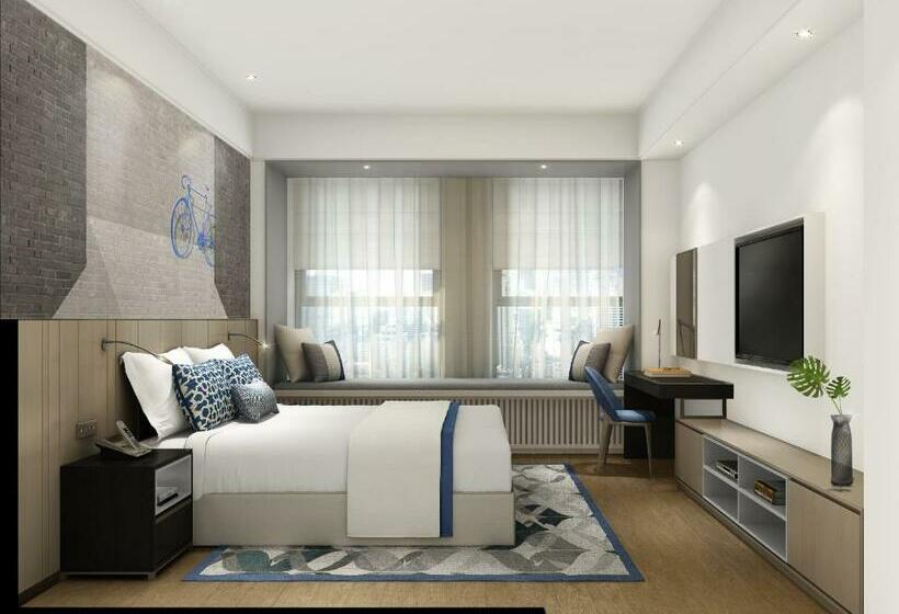 带大床的标准工作室, Citadines Aparthotel Gaoxin Xi An