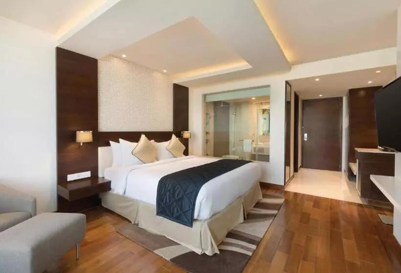 キングサイズベッドのデラックスルーム, Howard Johnson By Wyndham, Hebbal, Bengaluru