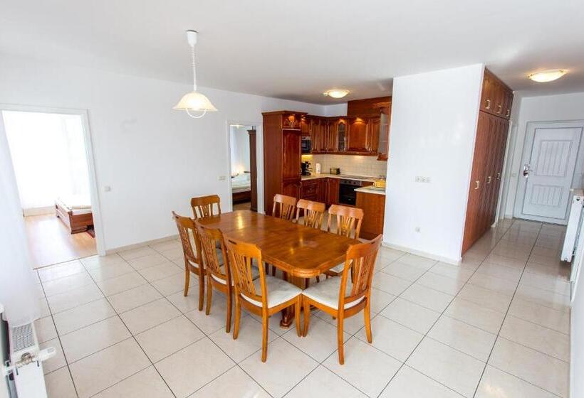 带两个卧室的顶楼公寓, Luxury Apartment Hotel Siófok