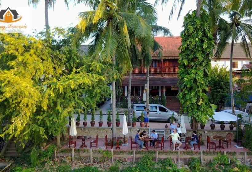 스탠다드 트리플 발코니 룸, Luang Prabang Mekong Charm River View