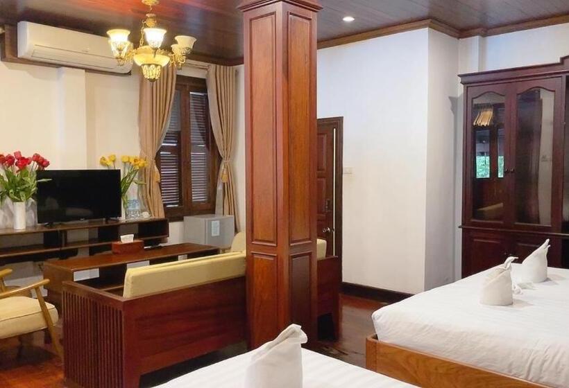 패밀리 스위트, Luang Prabang Mekong Charm River View
