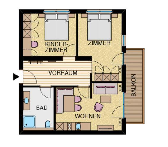 סוויטה משפחתית, Burgstein   Alpin & Lifestyle