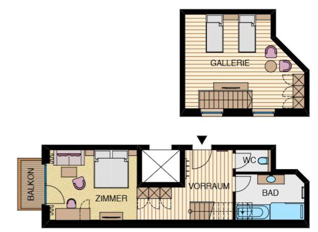 סוויטה עם מרפסת, Burgstein   Alpin & Lifestyle