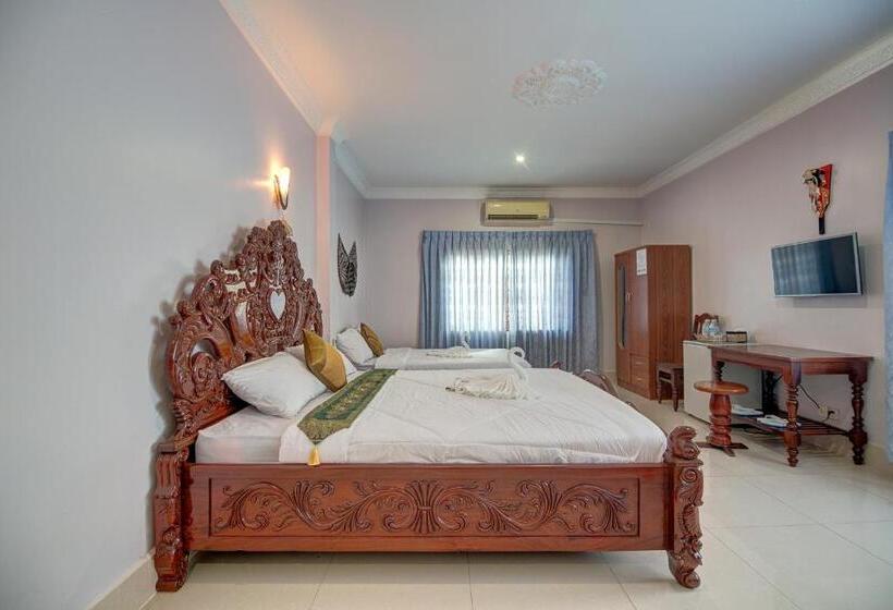 高级家庭房间, Dv Angkor Villa