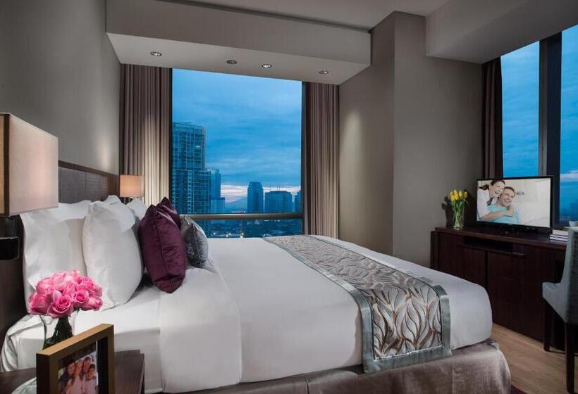 带3个卧室的优质公寓, Ascott Kuningan Jakarta