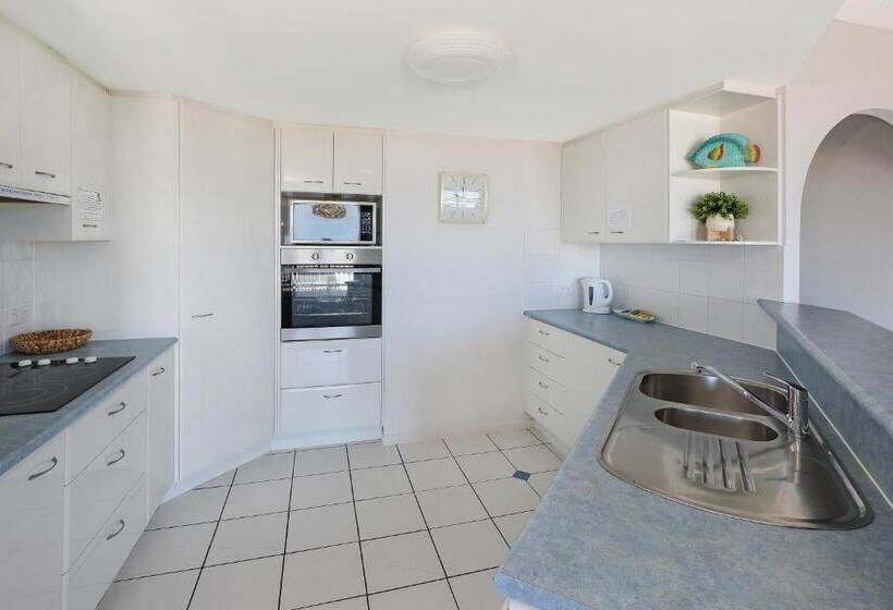 آپارتمان 1 خوابه با چشمانداز دریا, Beachside Resort Kawana Waters