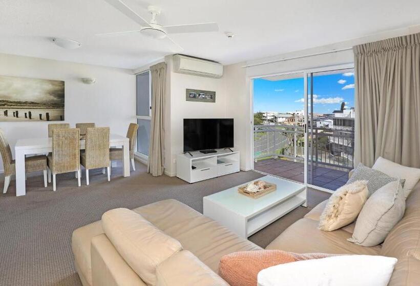 آپارتمان 1 خوابه با چشمانداز دریا, Beachside Resort Kawana Waters