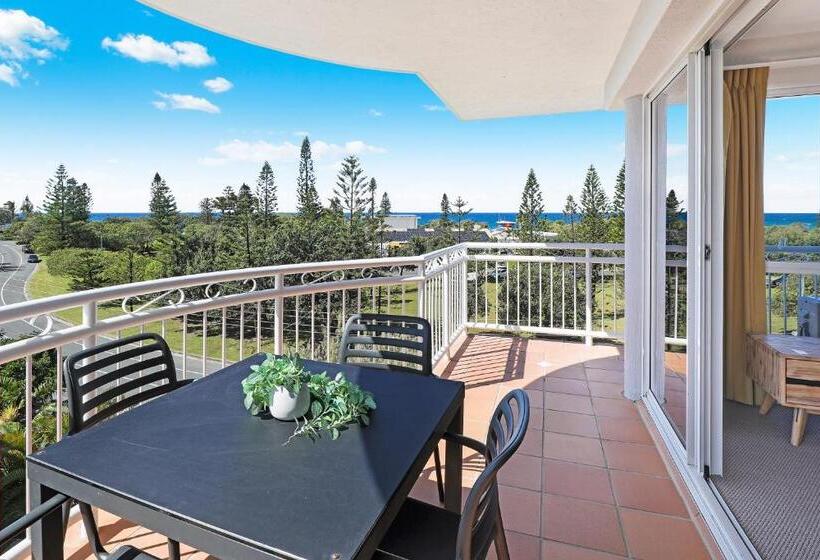 آپارتمان 3 خوابه با چشمانداز دریا, Beachside Resort Kawana Waters