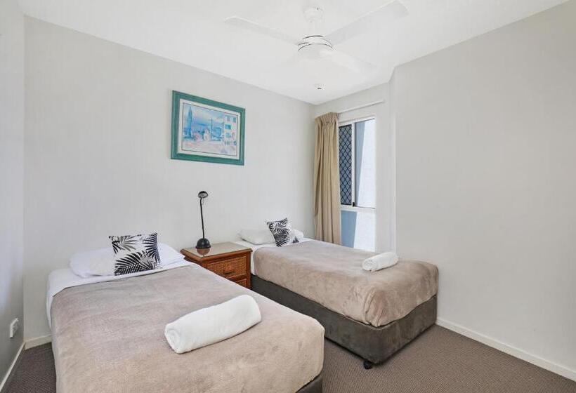 آپارتمان 3 خوابه با چشمانداز دریا, Beachside Resort Kawana Waters