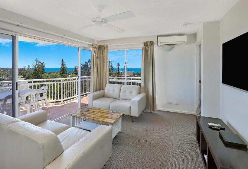 آپارتمان 3 خوابه با چشمانداز دریا, Beachside Resort Kawana Waters