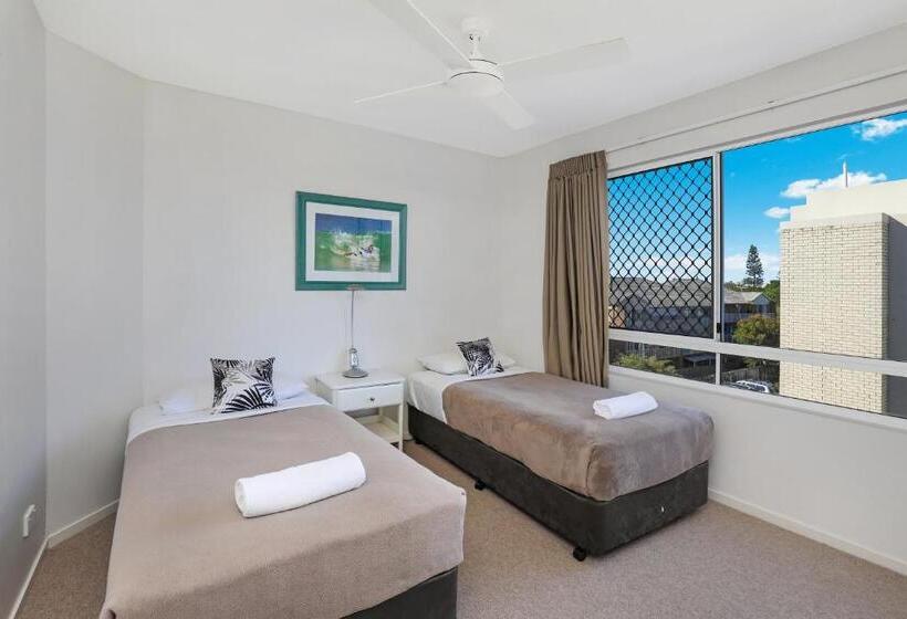 آپارتمان 3 خوابه با چشمانداز دریا, Beachside Resort Kawana Waters