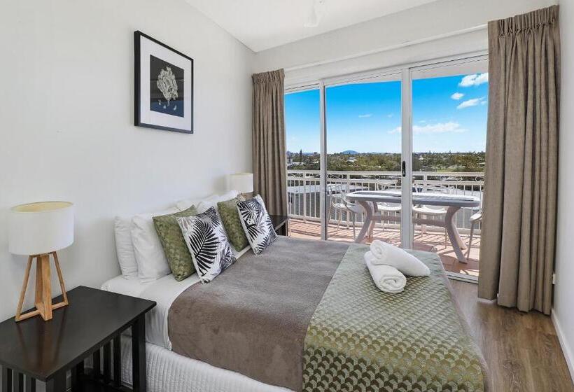 آپارتمان 1 خوابه با چشمانداز دریا, Beachside Resort Kawana Waters