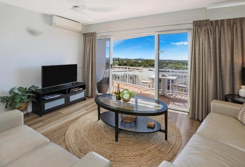 Апартаменты 1 Спальня Вид на Море, Beachside Resort Kawana Waters