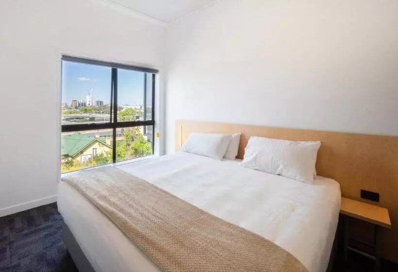 キングサイズベッドのスタンダードルーム, Yha Brisbane City