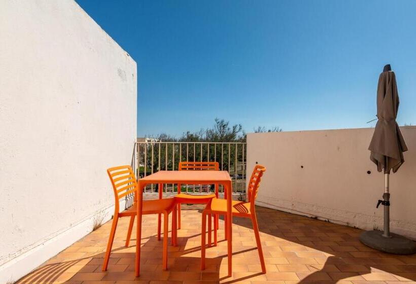 Студио Стандарт с Террасой, Belambra Clubs Residence Gruissan  Les Ayguades