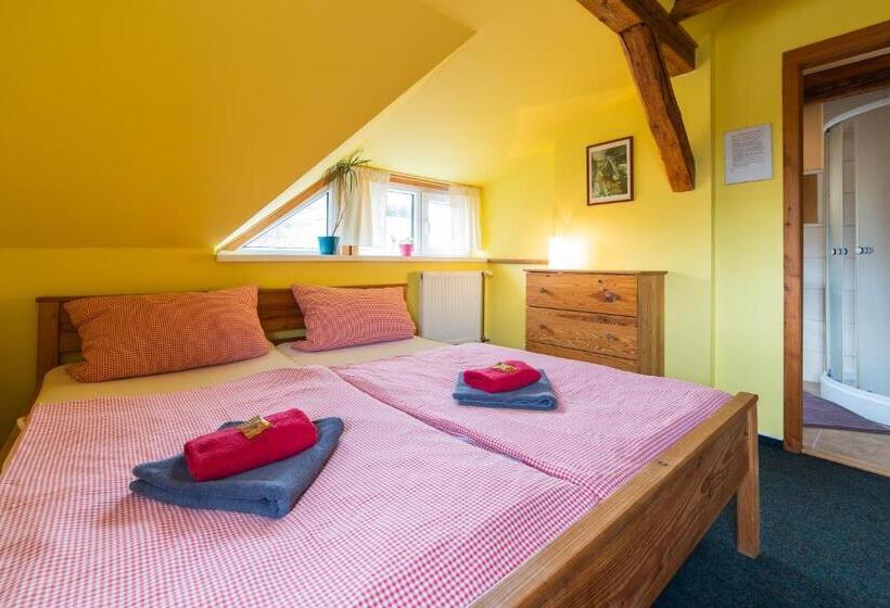 غرفة قياسية, Penzion Na Výšinkách, Jetřichovice, české švýcarsko