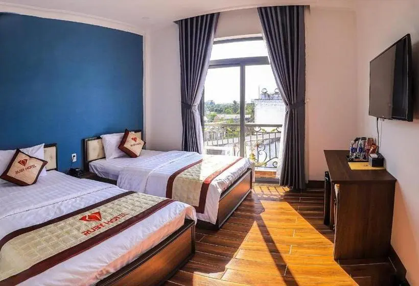 اتاق استاندارد با چشم‌انداز شهر, Ruby Hotel Vĩnh Long