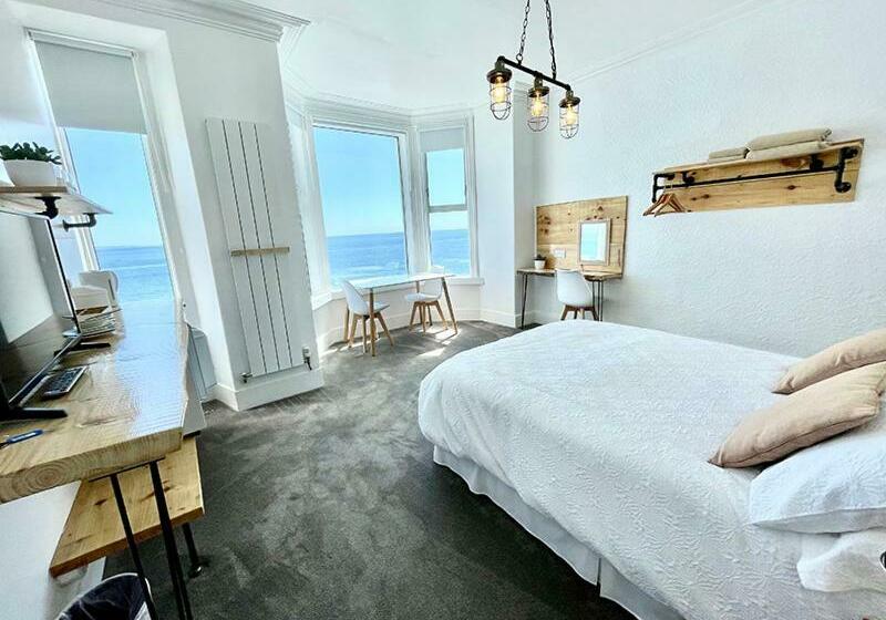 חדר סטנדרט נוף לים, Môr Heli Guest House Criccieth