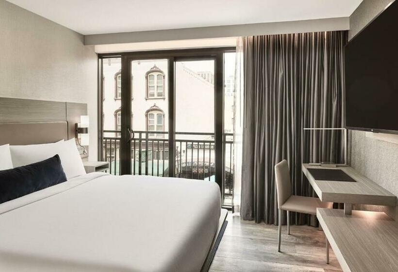 带大床的标准间, Ac Hotel By Marriott San Diego Downtown Gaslamp Quarter