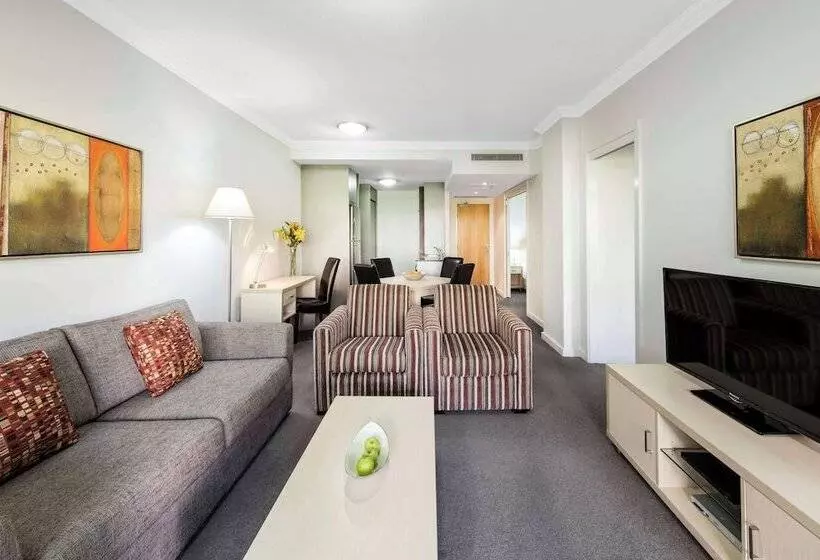 ２ベッドルームアパートメント, Oaks Brisbane Mews Suites