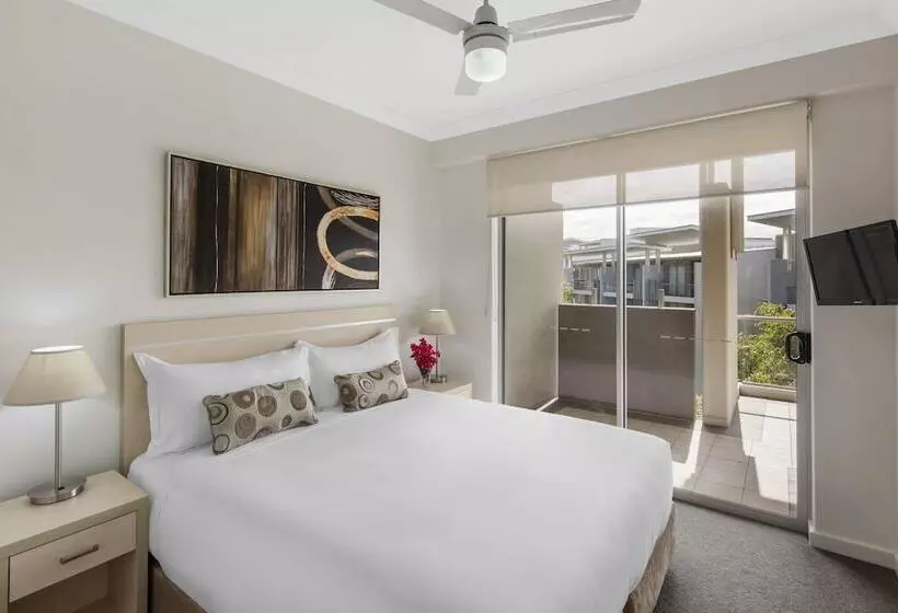 ２ベッドルームのエクゼクティブアパートメント, Oaks Brisbane Mews Suites