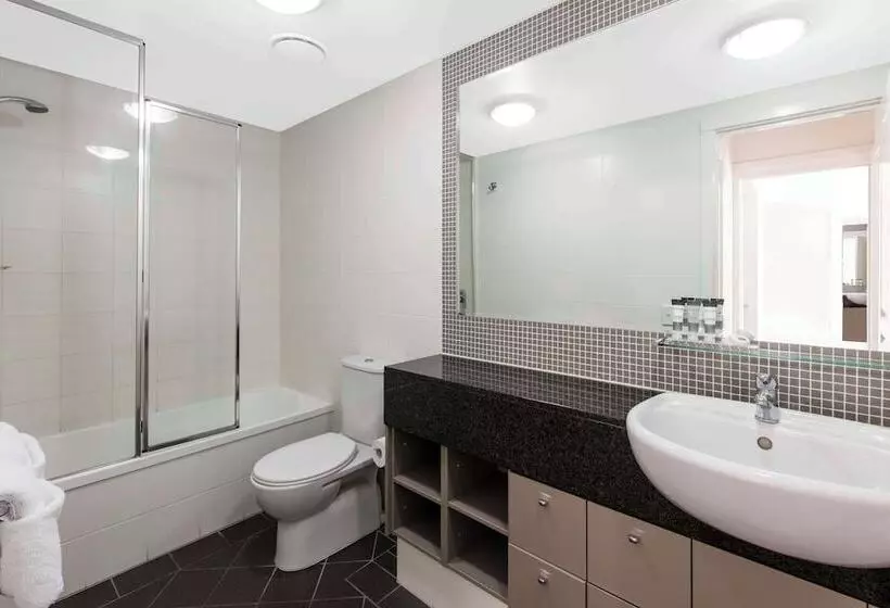 ３ベッドルームアパートメント, Oaks Brisbane Mews Suites